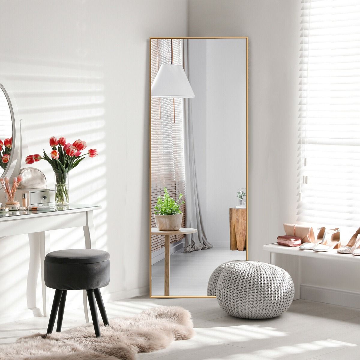 Wall Large Full Length Mirror for Bathroom and Bedroom